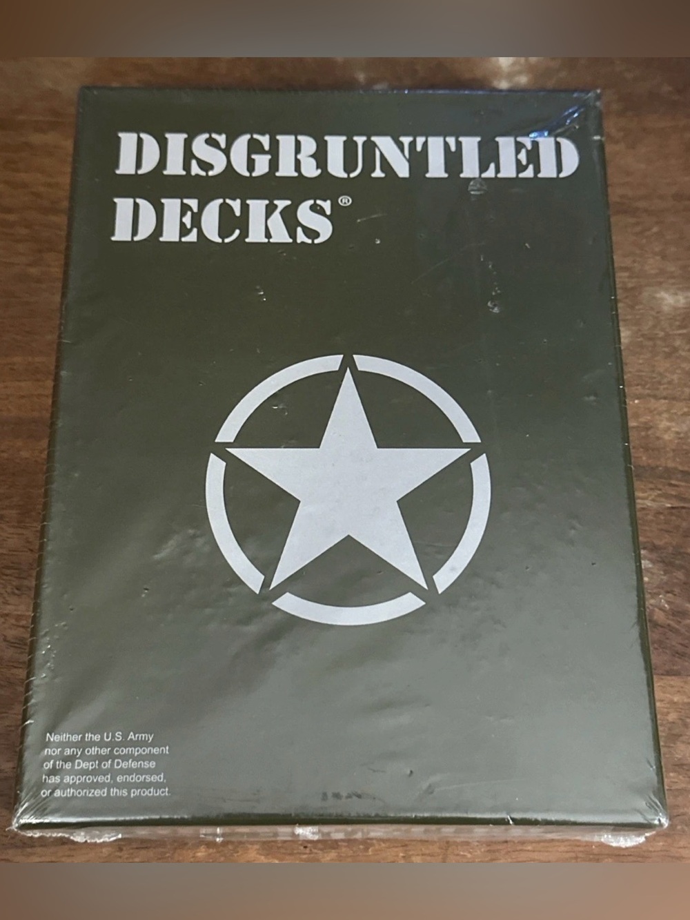 Disgruntled Decks Playing Cards - Army edition